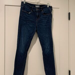LOFT Navy Blue Skinny Jeans
